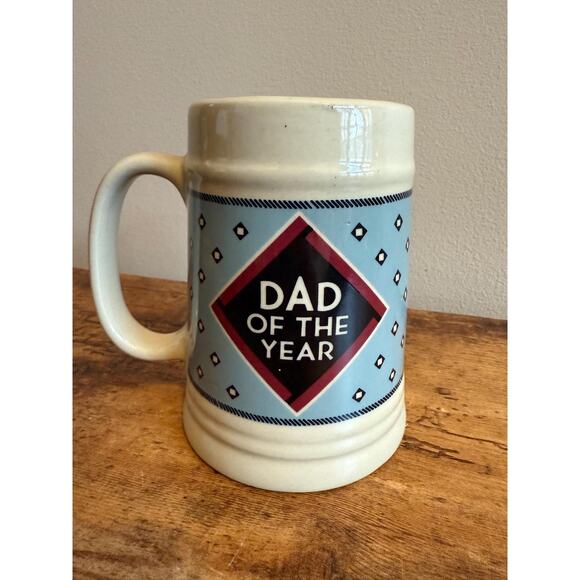 Vintage Dad of the Year Stein Mug - Picture 3 of 4